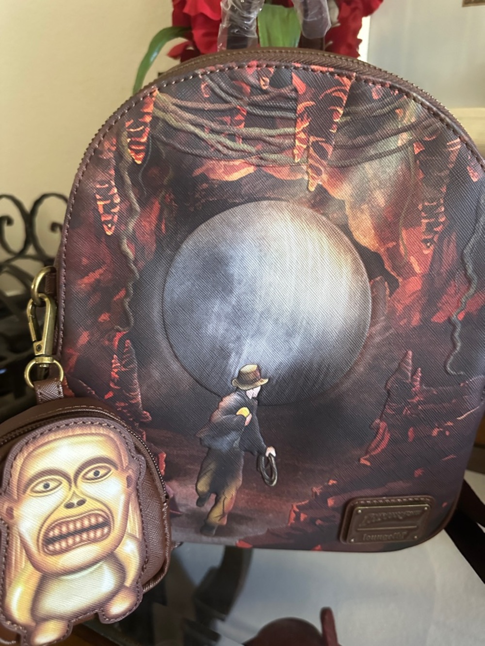 Disney Indiana Jones Loungefly Backpack NWT